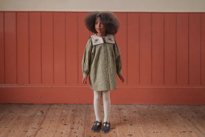 LITTLE COTTON CLOTHES MALIA DRESS / COMBE FLORAL