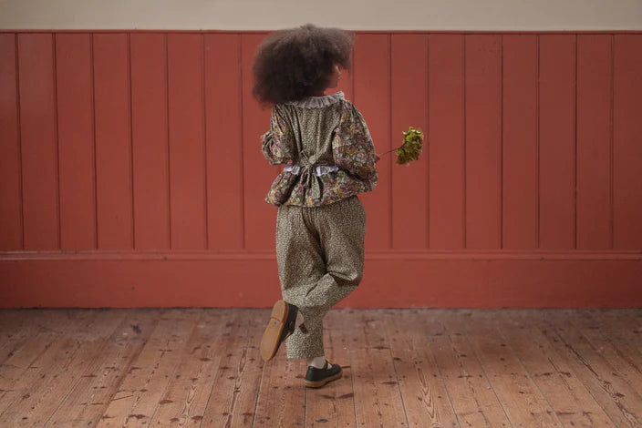 LITTLE COTTON CLOTHES LARA BLOUSE / COMBE FLORAL