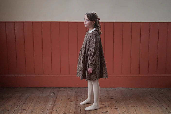 LITTLE COTTON CLOTHES AGATHA DRESS / BRACKEN FLORAL