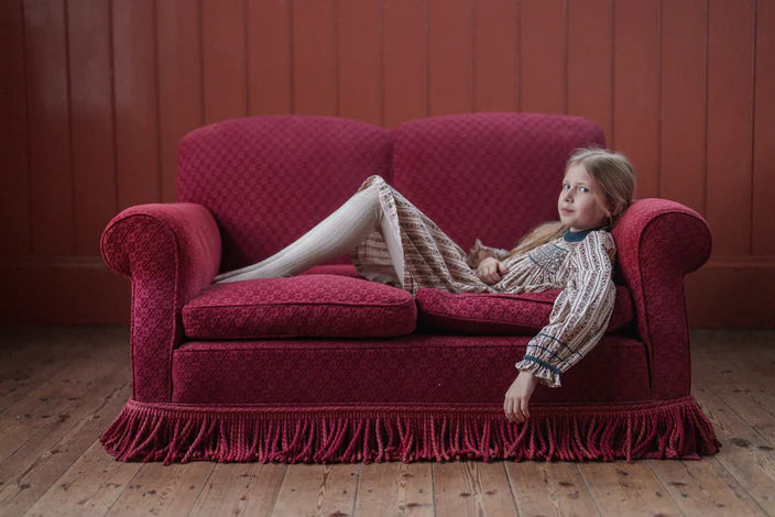 LITTLE COTTON CLOTHES ELIZABETH SMOCKED DRESS / MALLORY FLORAL