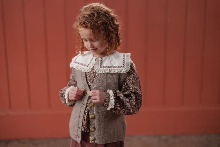 LITTLE COTTON CLOTHES ALANA BLOUSE / BRACKEN FLORAL