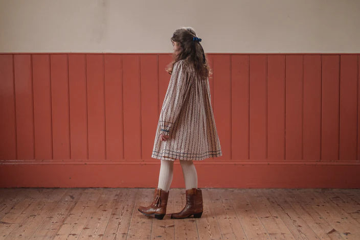 LITTLE COTTON CLOTHES ELIZABETH SMOCKED DRESS / MALLORY FLORAL