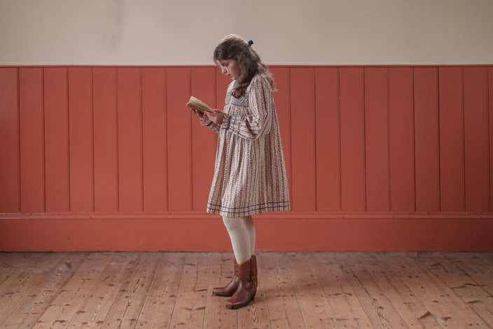 LITTLE COTTON CLOTHES ELIZABETH SMOCKED DRESS / MALLORY FLORAL