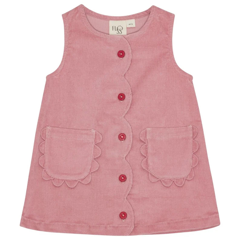 FLOESS MIA DRESS / VELVET ROSE