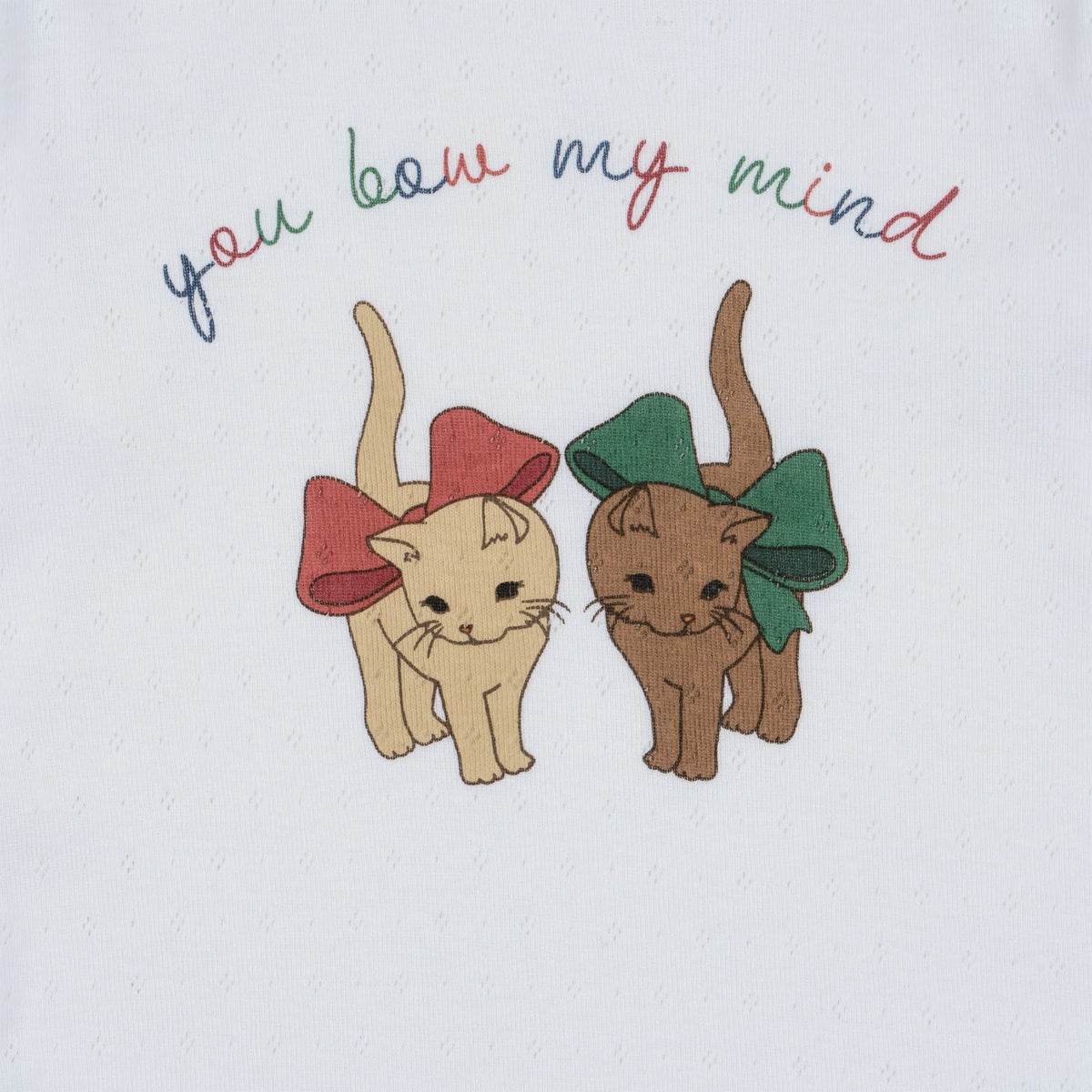 KONGES SLOJD MINNIE BLOUSE / BOW KITTY