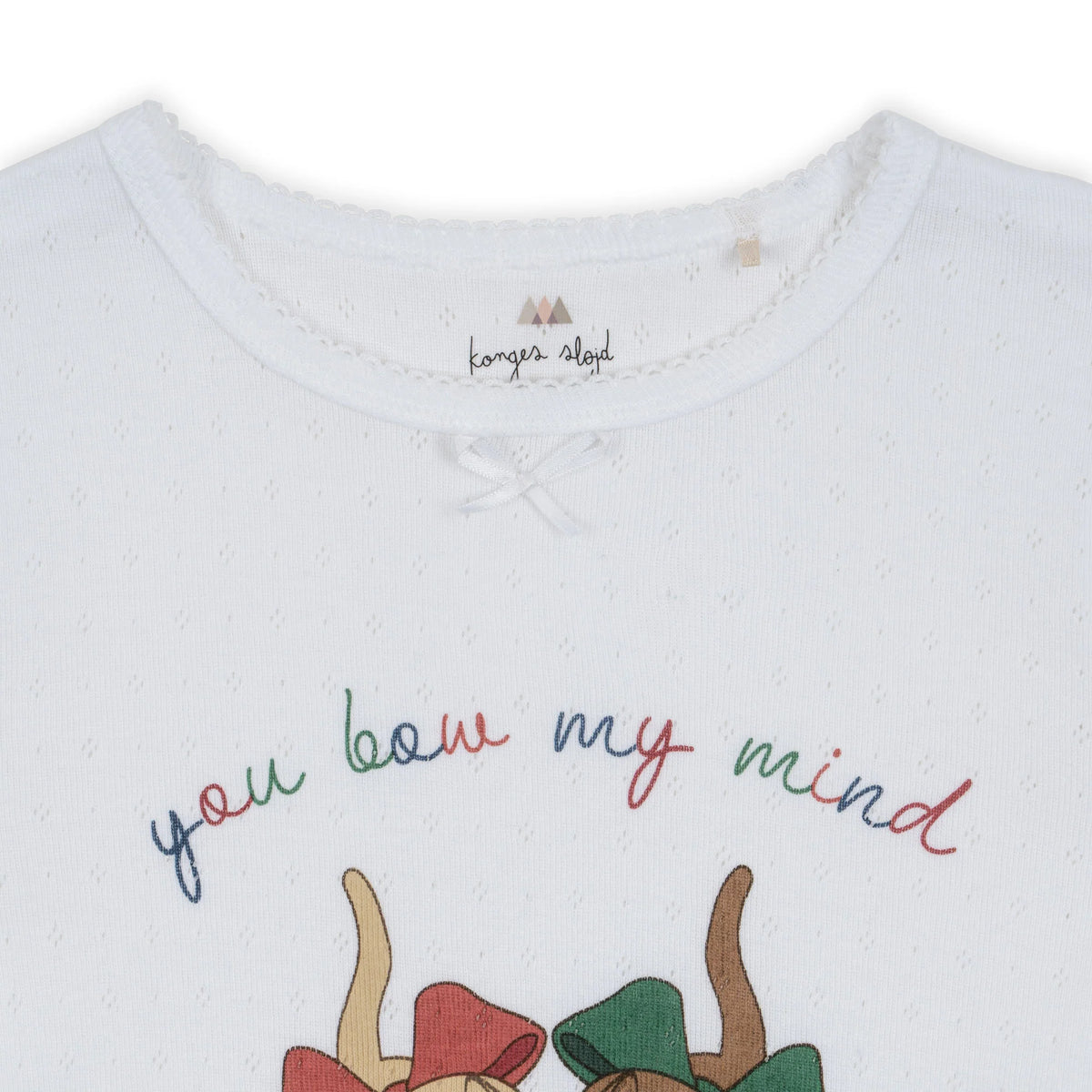 KONGES SLOJD MINNIE BLOUSE / BOW KITTY