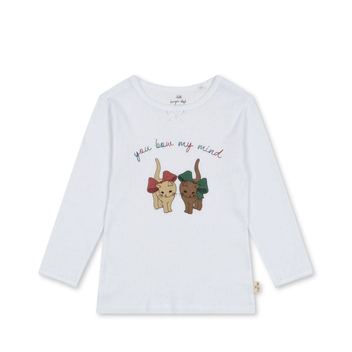 KONGES SLOJD MINNIE BLOUSE / BOW KITTY