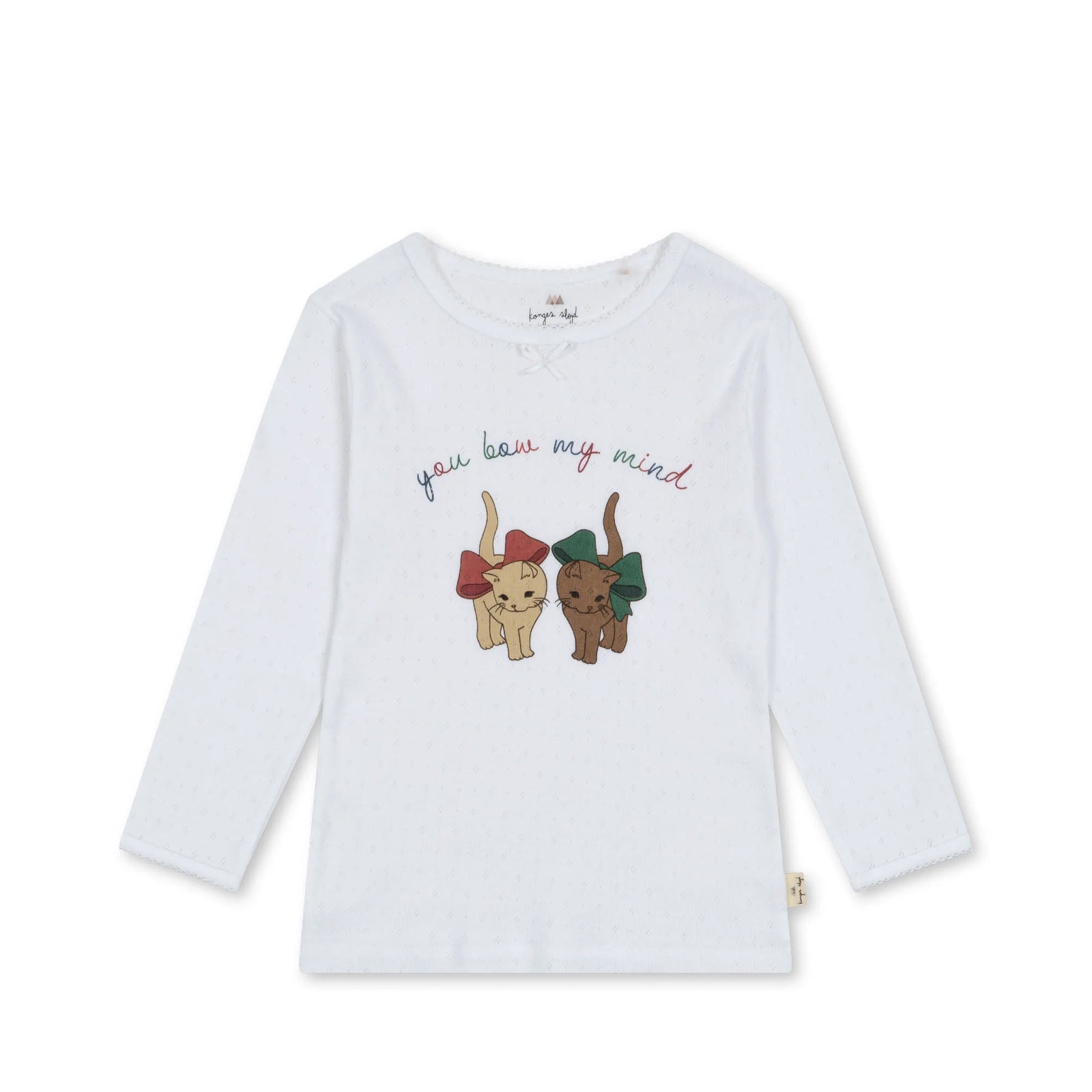KONGES SLOJD MINNIE BLOUSE / BOW KITTY