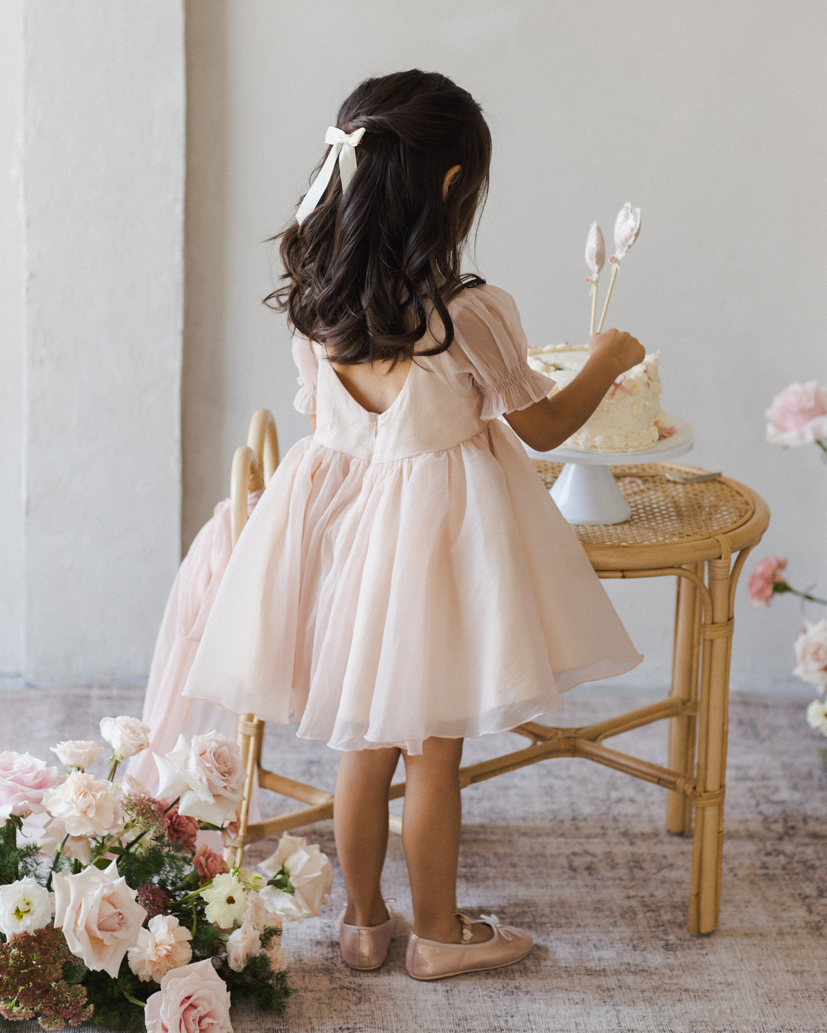 NORALEE VALENTINE DRESS / BUBBLEGUM