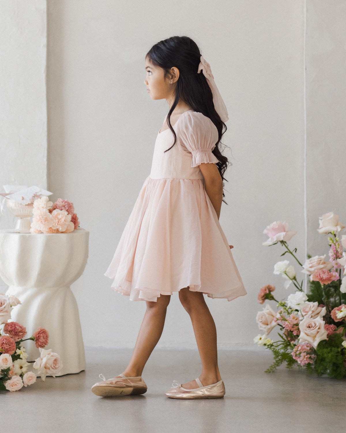 NORALEE VALENTINE DRESS / BUBBLEGUM