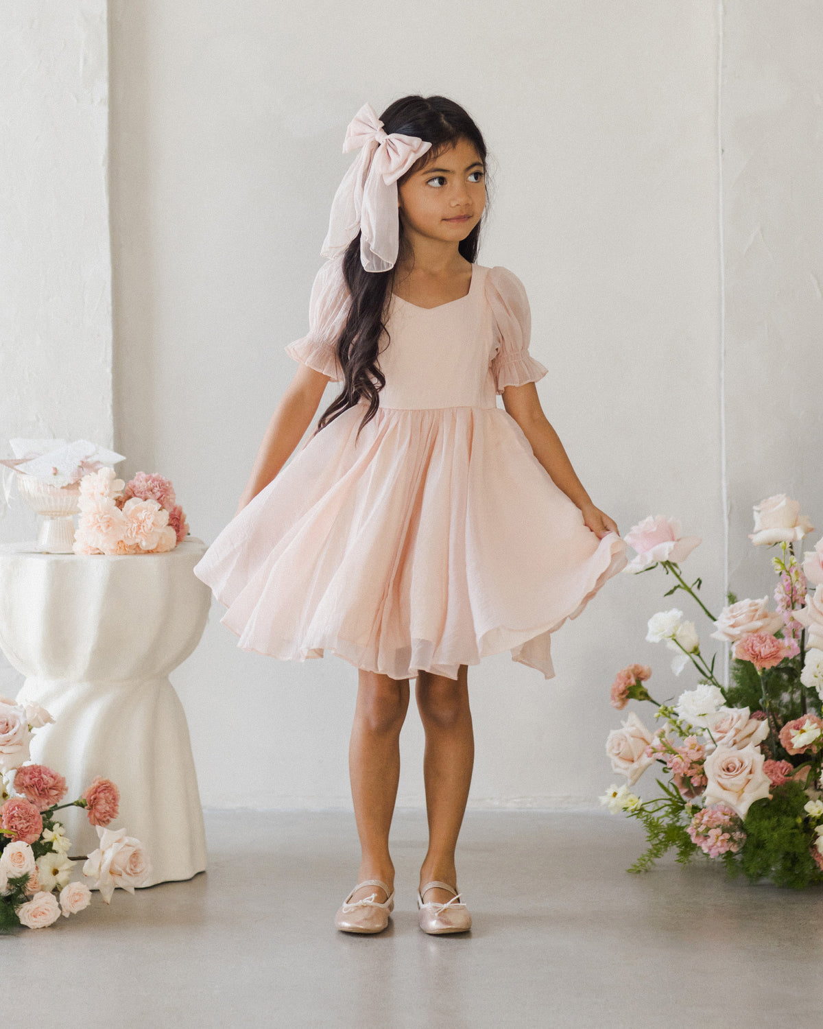 NORALEE VALENTINE DRESS / BUBBLEGUM