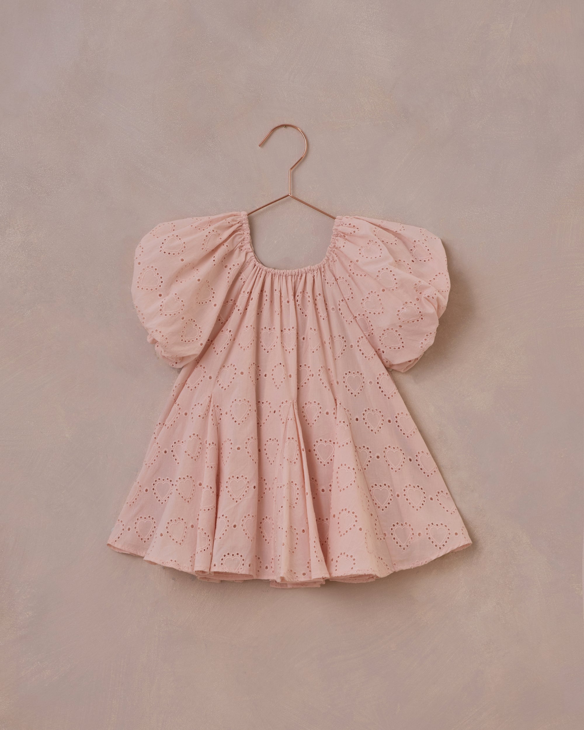 NORALEE MAIA DRESS / BLUSH HEART EYELET