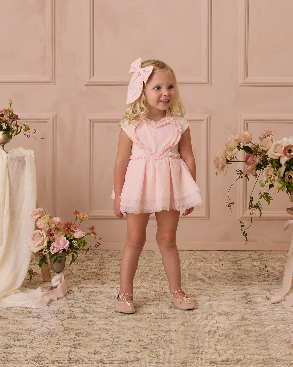 NORALEE CORALINE DRESS / BLUSH