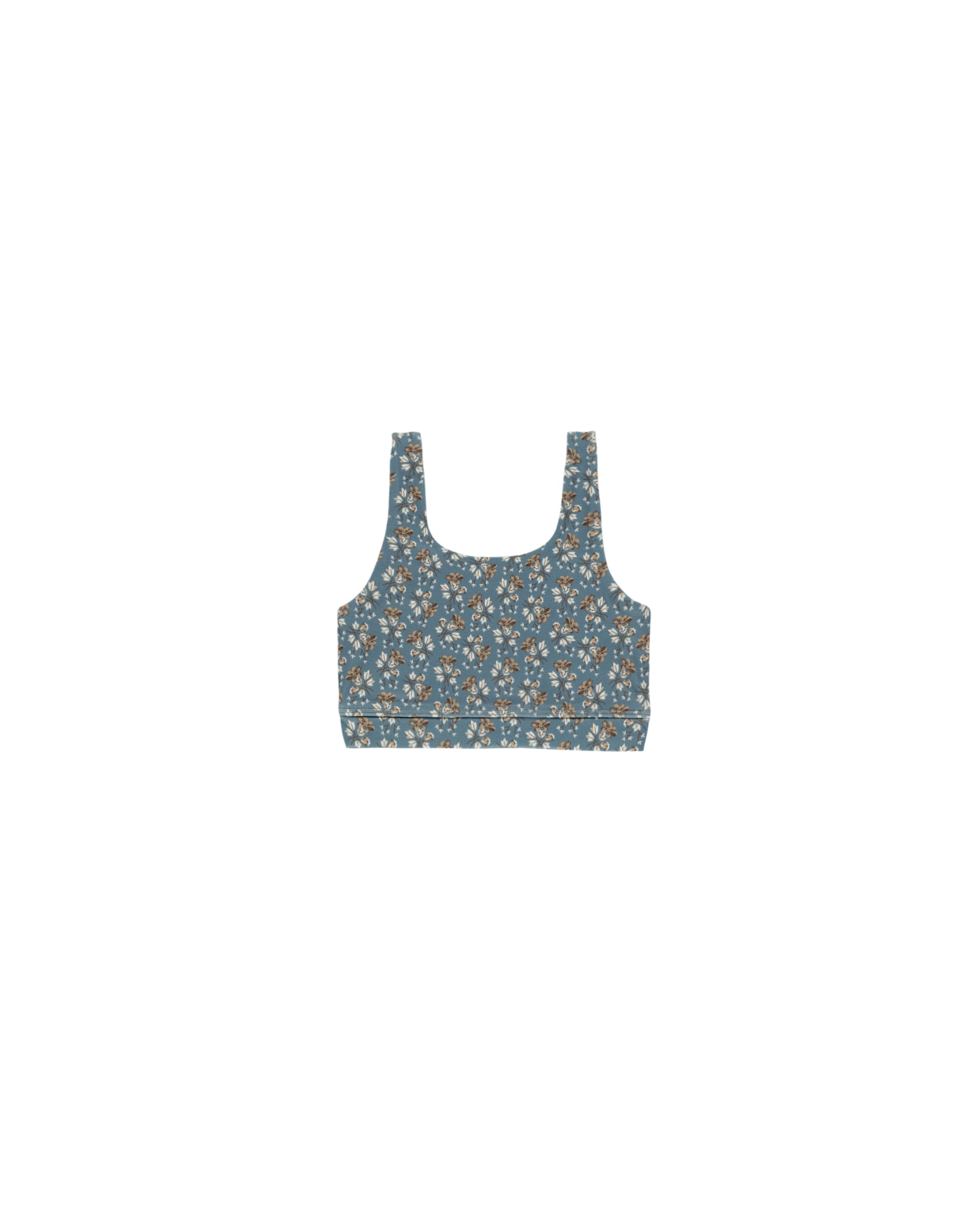 RYLEE + CRU SWIFT SPORTS BRA / BLUE FLORAL