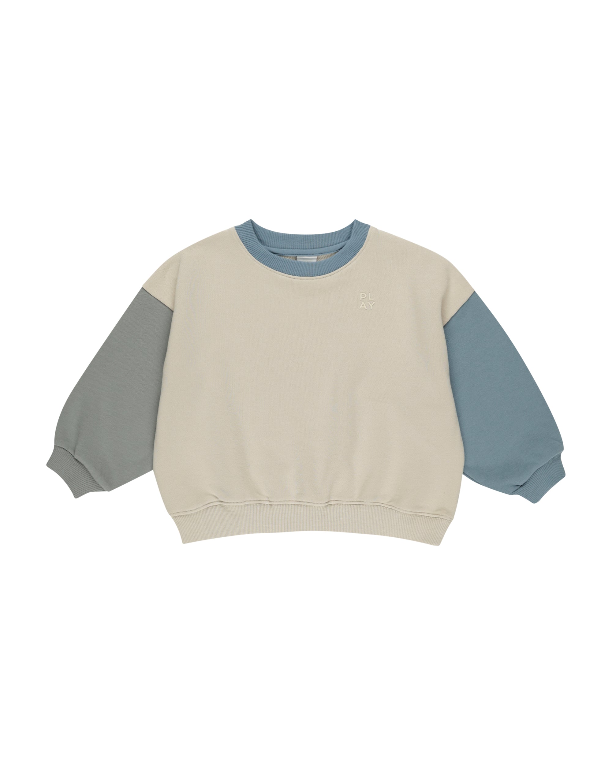 RYLEE + CRU RELAXED SWEATSHIRT / COLOR BLOCK