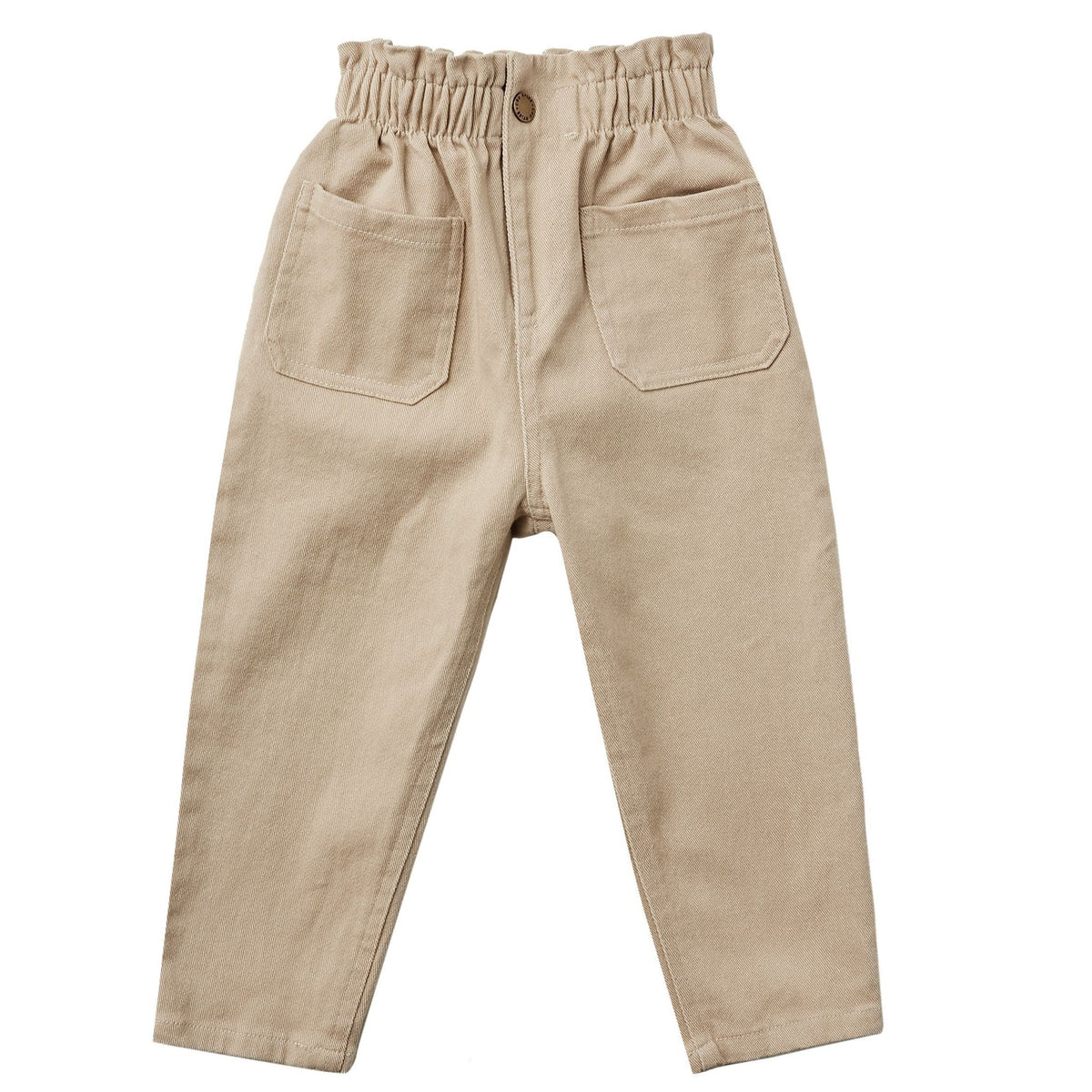 RYLEE + CRU PAPERBAG PANT / BEIGE