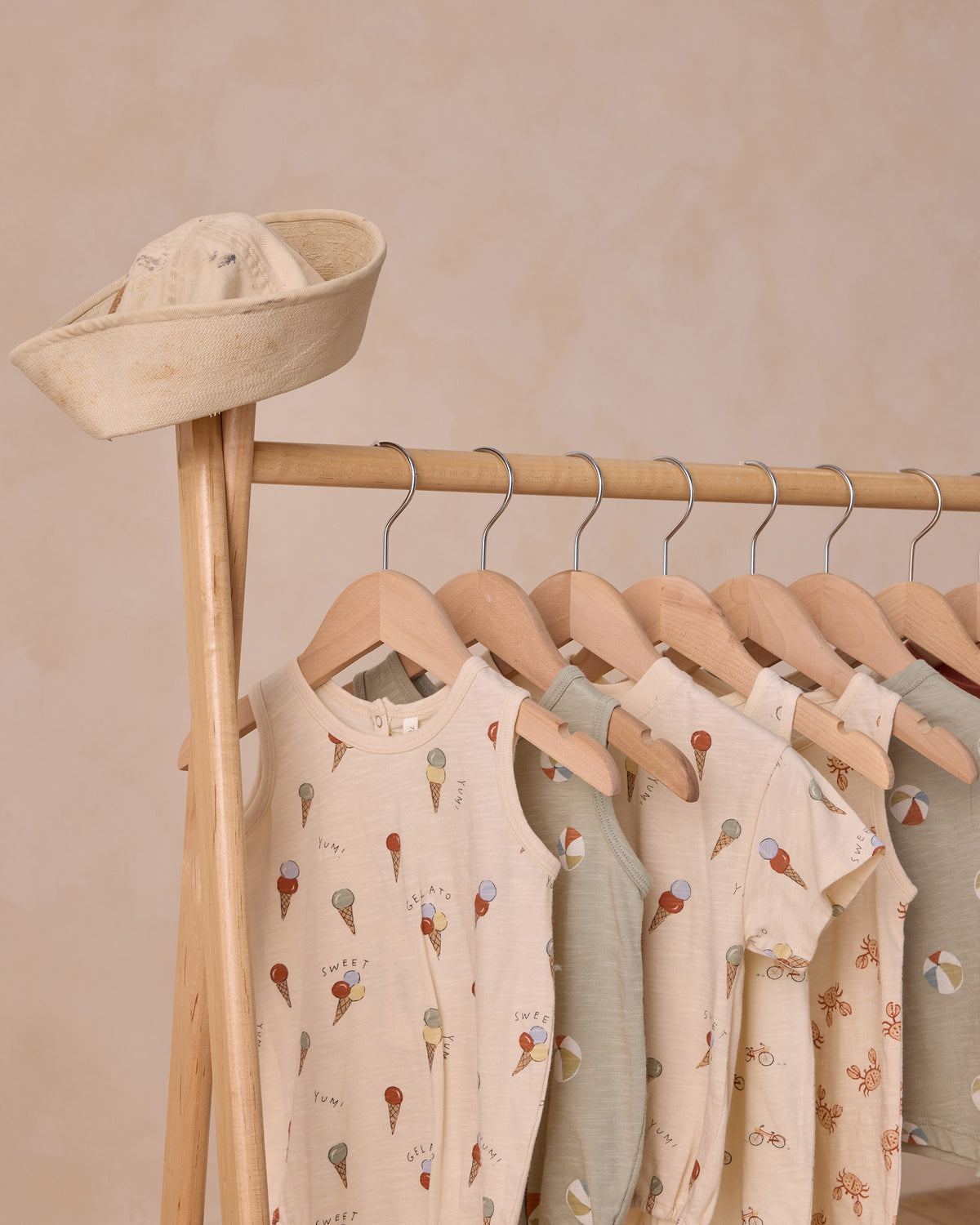 RYLEE + CRU RELAXED BUBBLE ROMPER / GELATO