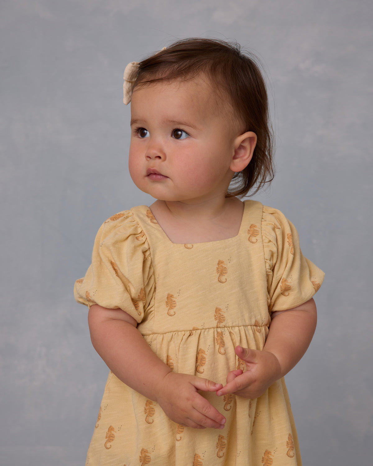 RYLEE + CRU BREA DRESS / SEAHORSES