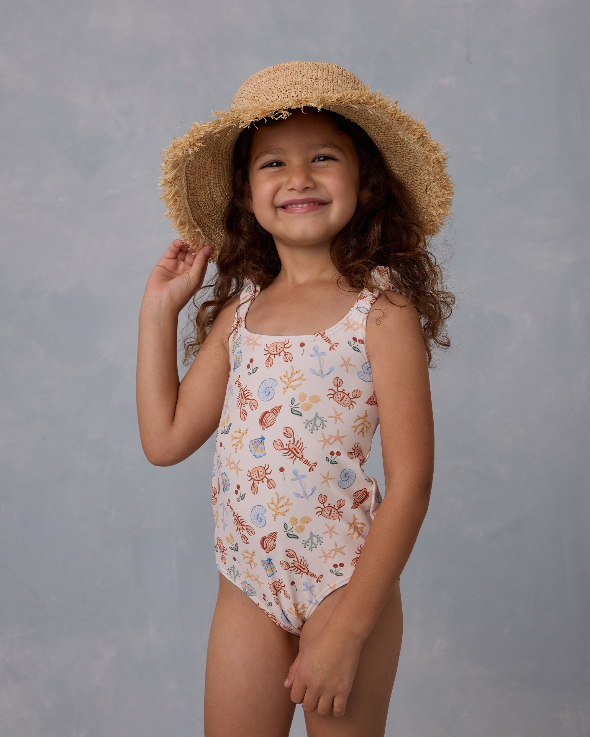 RYLEE + CRU SCRUNCH ONEPIECE / NAUTICAL