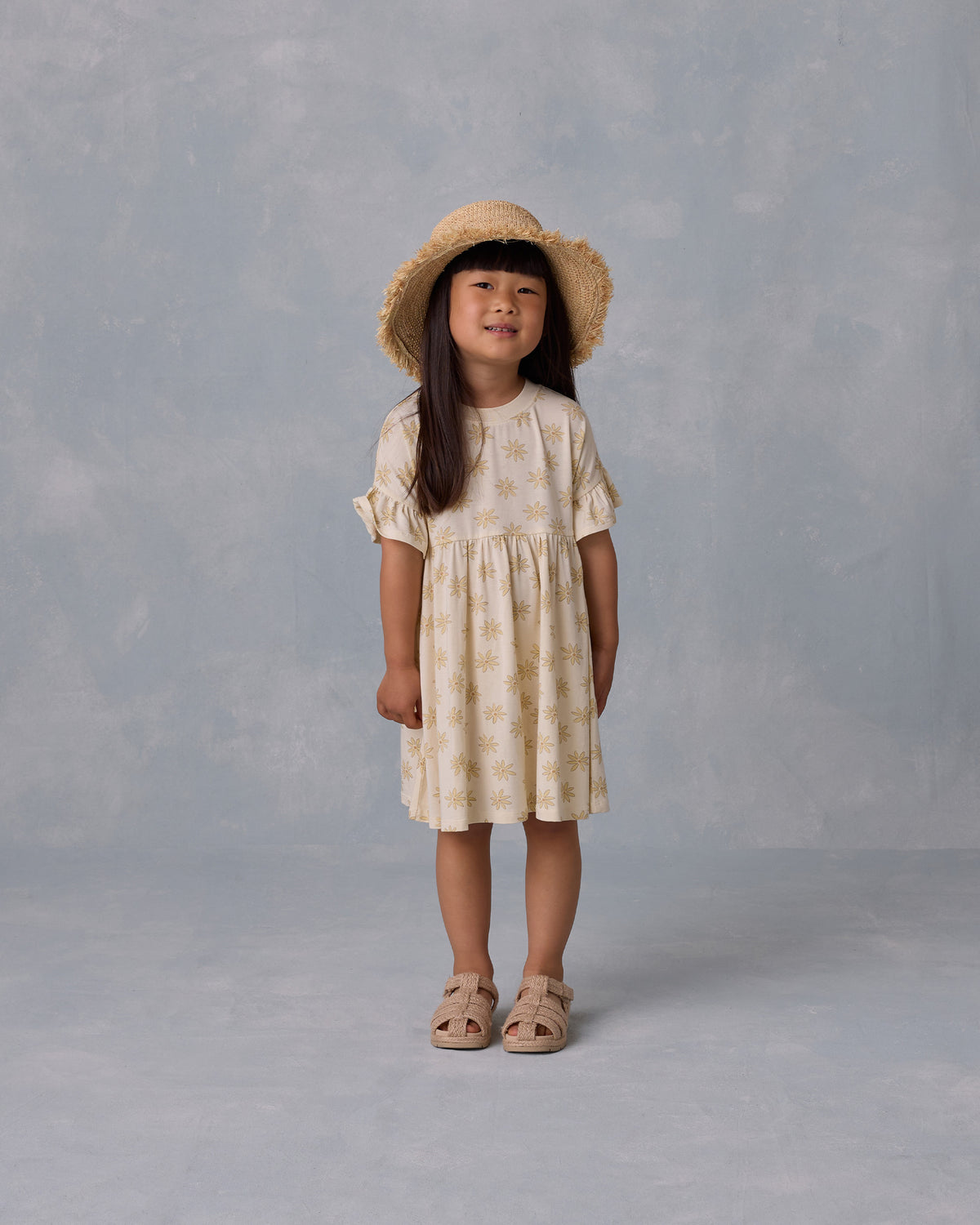 RYLEE + CRU BABYDOLL DRESS / DAISIES