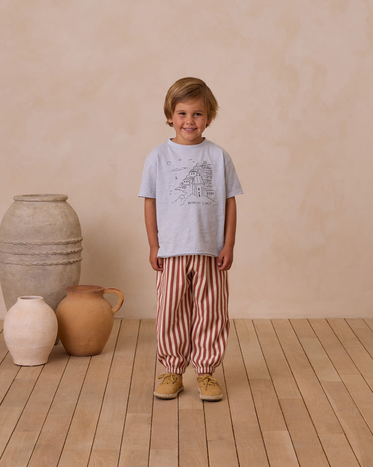 RYLEE + CRU RAW EDGE TEE / AMALFI COAST