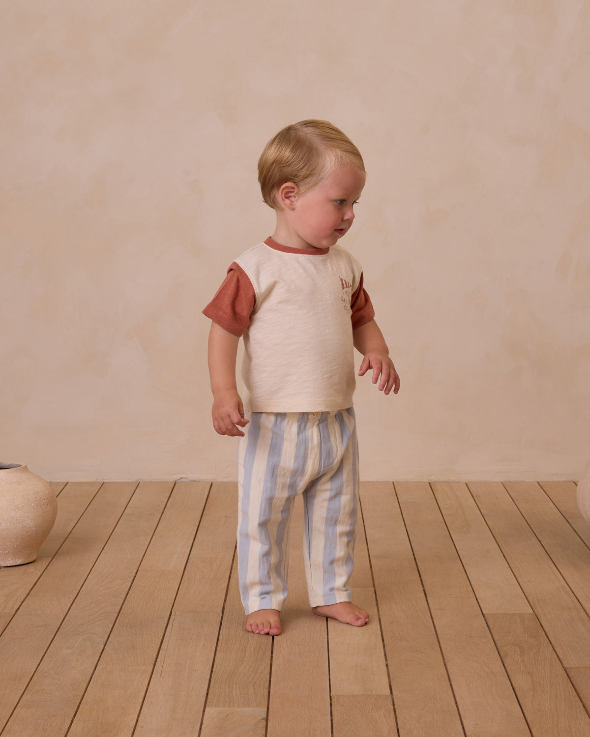 RYLEE + CRU RORY PANT / BLUE STRIPE