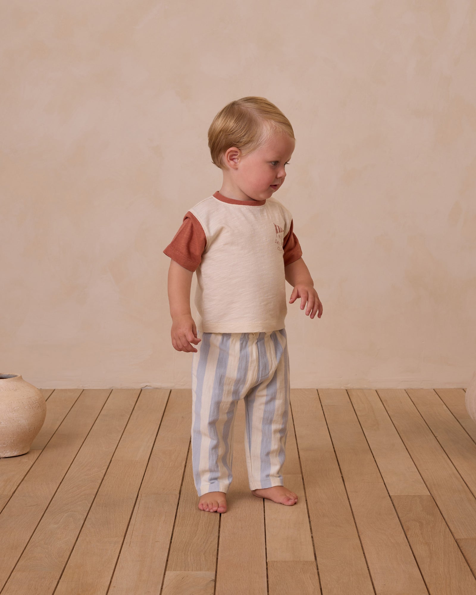 RYLEE + CRU RORY PANT / BLUE STRIPE