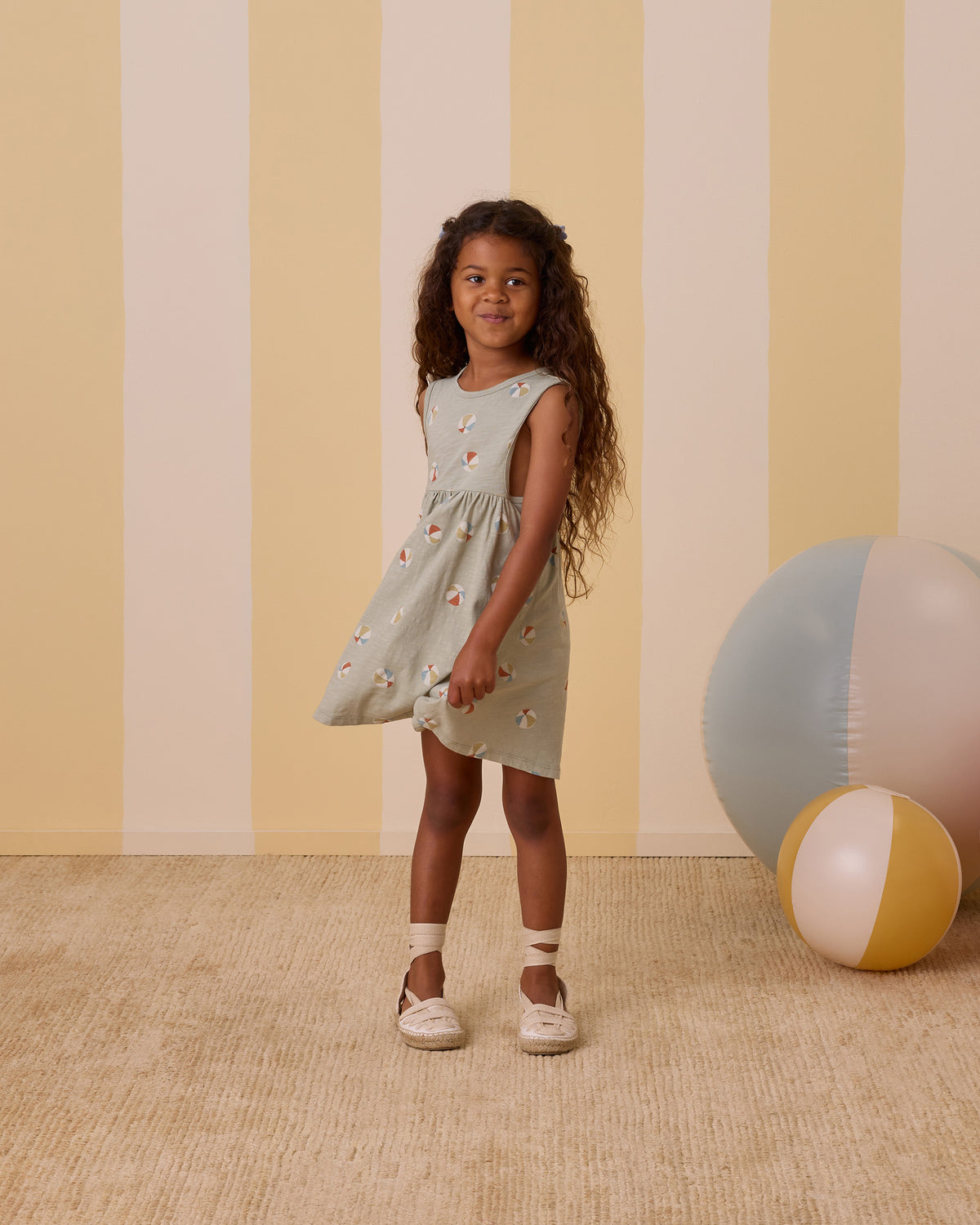 RYLEE + CRU LAYLA DRESS / BEACH BALLS