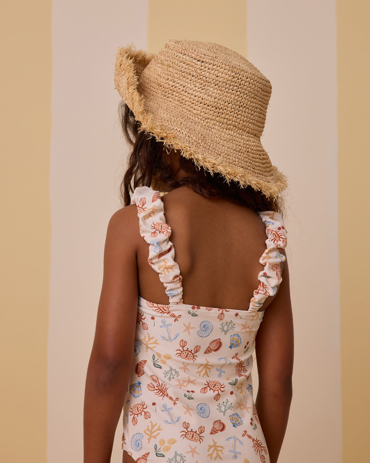 RYLEE + CRU SCRUNCH ONEPIECE / NAUTICAL