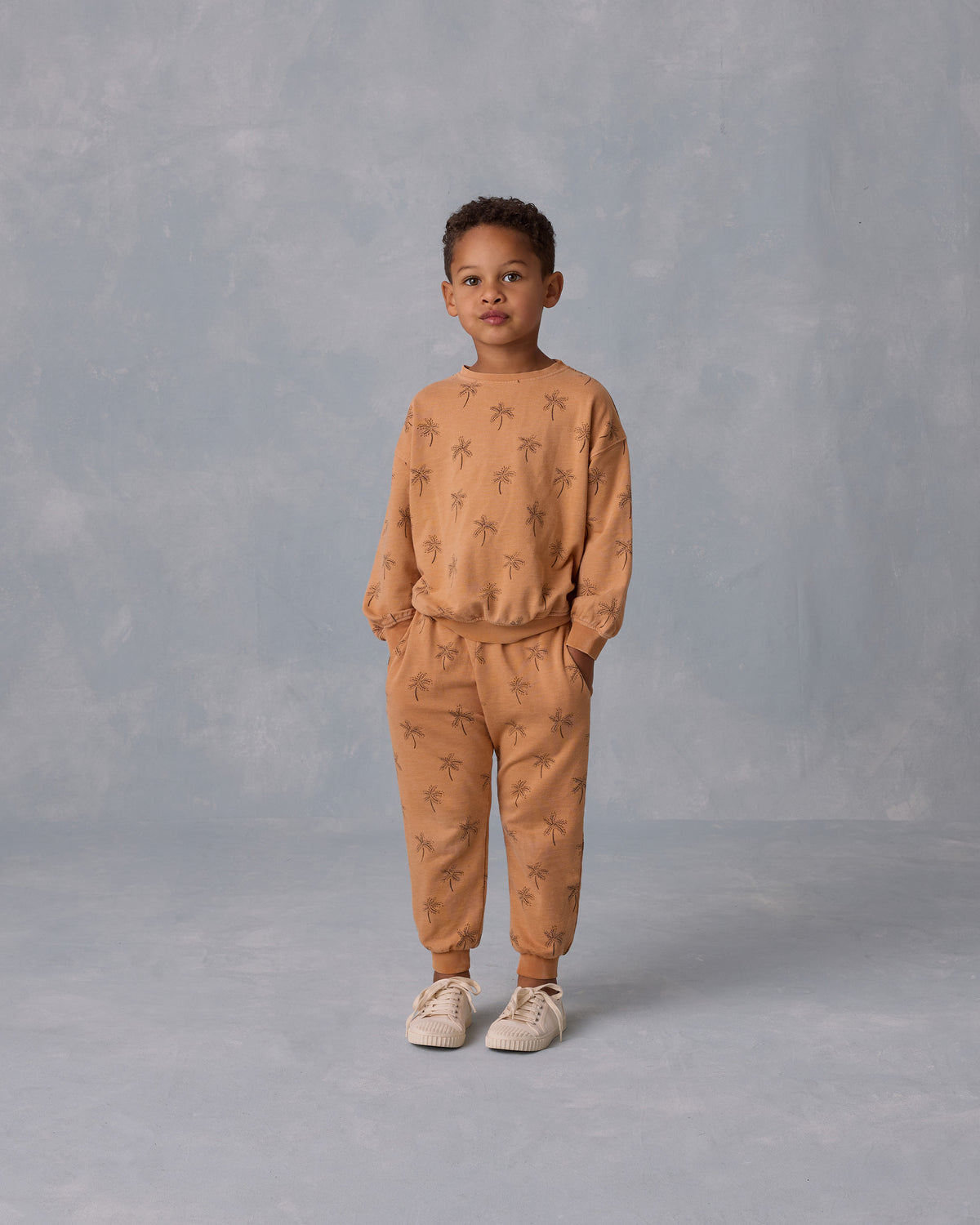 RYLEE + CRU RELAXED SWEATSHIRT / PALMS