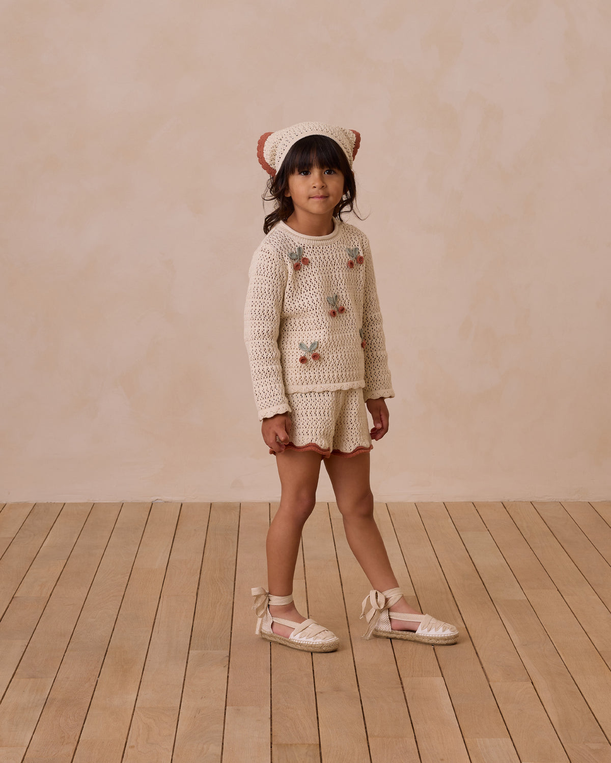 RYLEE + CRU CROCHET TANK SET / NATURAL