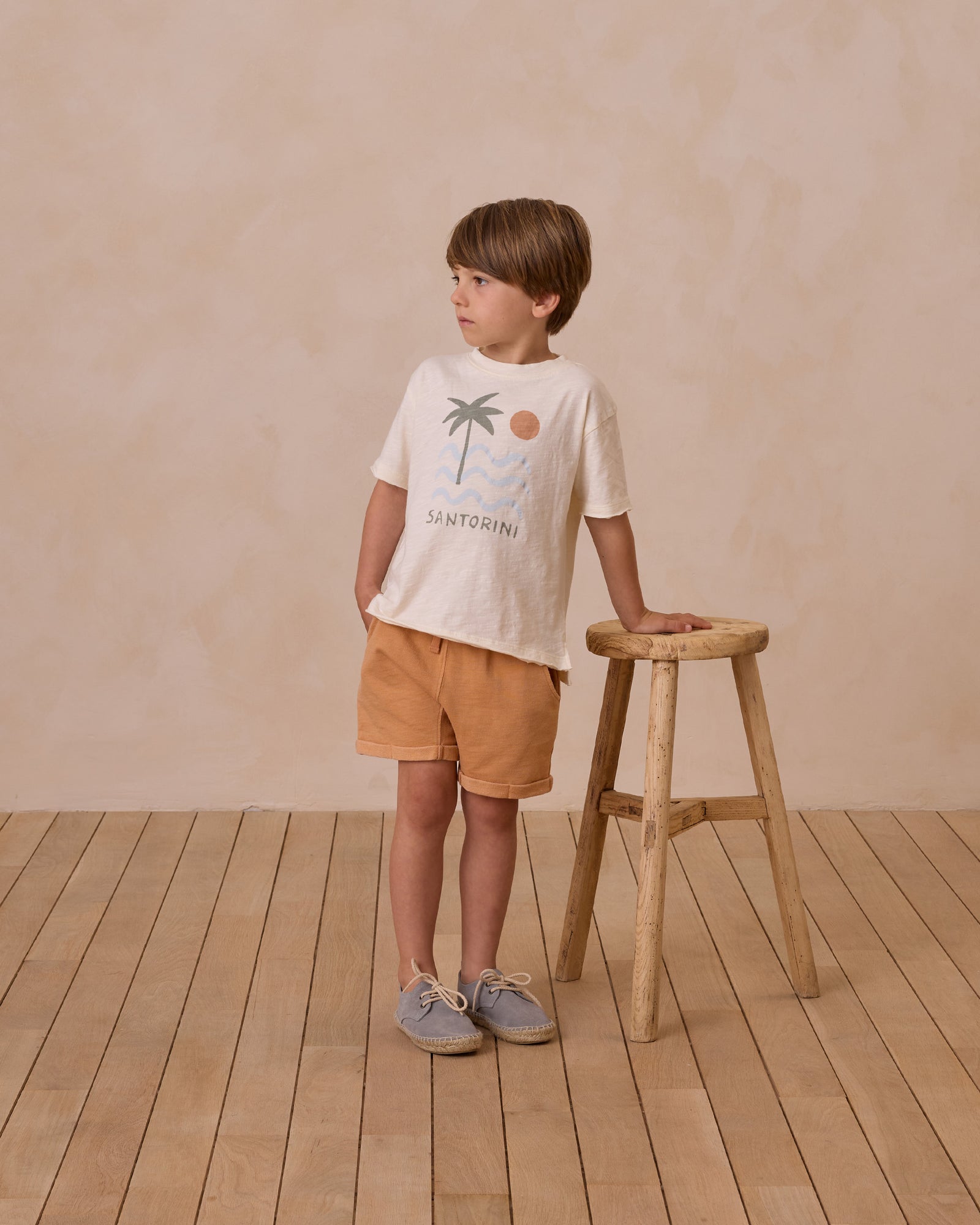 RYLEE + CRU RELAXED SHORT / GRAPEFRUIT