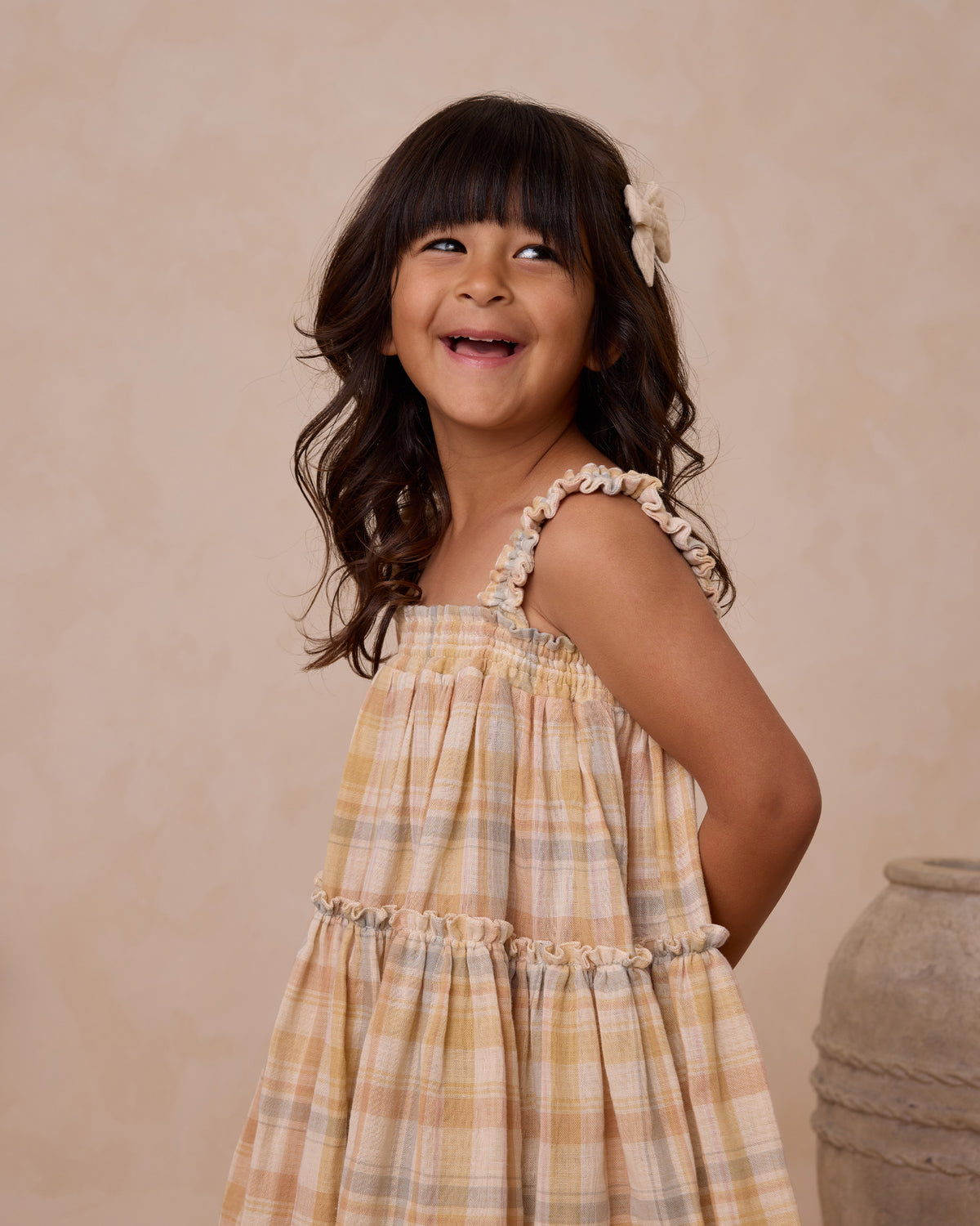 RYLEE + CRU CICILY DRESS / PASTEL PLAID