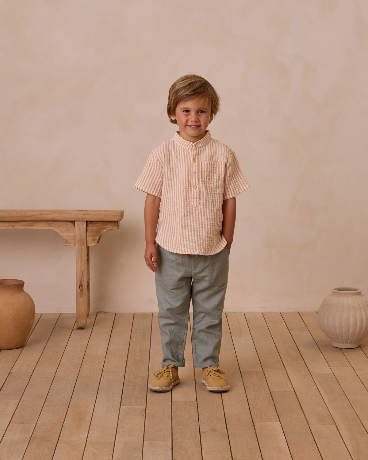 RYLEE + CRU ETHAN TROUSER / EUCALYPTUS