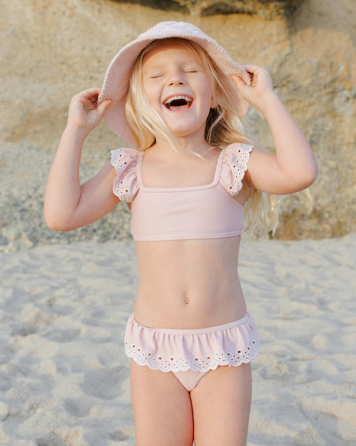 RYLEE + CRU SANTORINI BIKINI / PINK