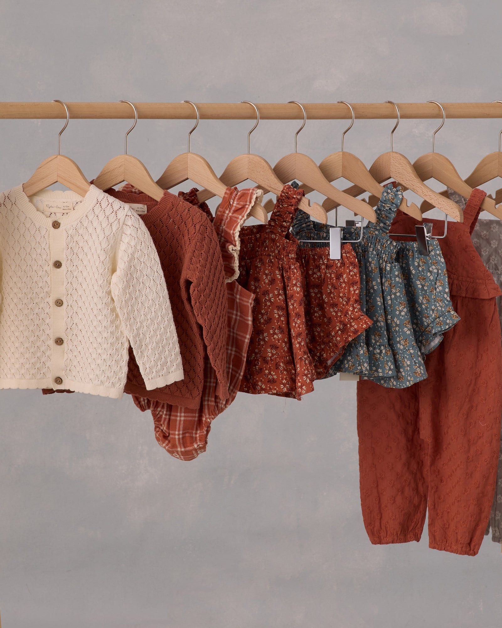 RYLEE + CRU LALA SET / BLUE FLORAL