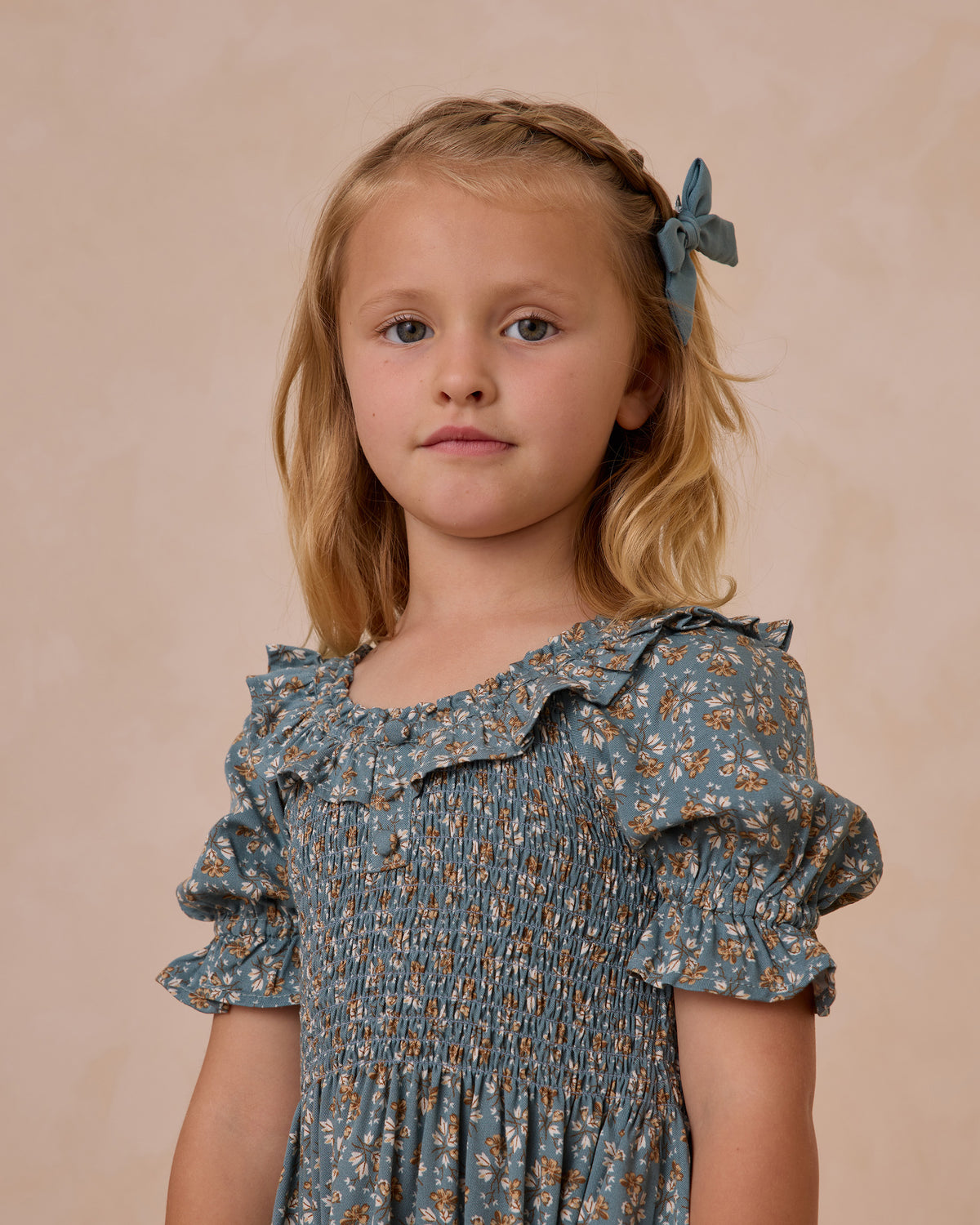 RYLEE + CRU LEXI DRESS / BLUE FLORAL