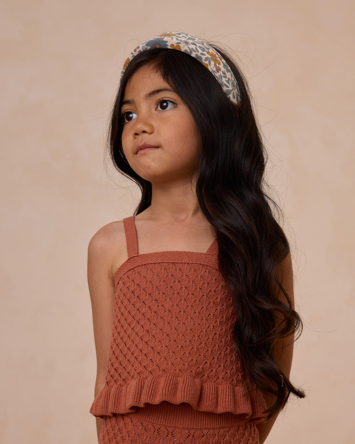 RYLEE + CRU CROCHET KNIT TANK SET / POPPY