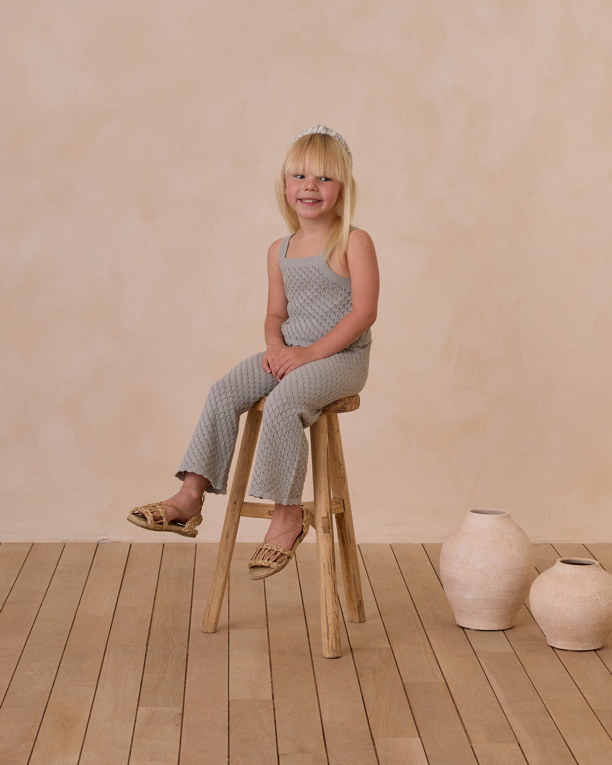 RYLEE + CRU CROCHET KNIT SUMMER SET / SEAFOAM