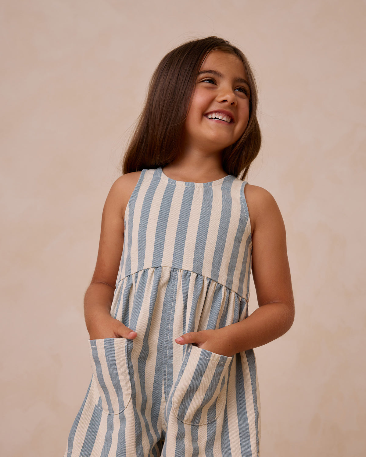 RYLEE + CRU DANI ROMPER / OCEAN STRIPE