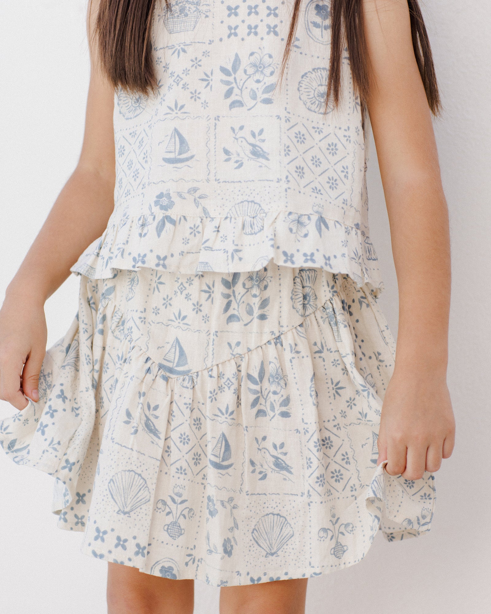 RYLEE + CRU SPARROW SKIRT / TILE