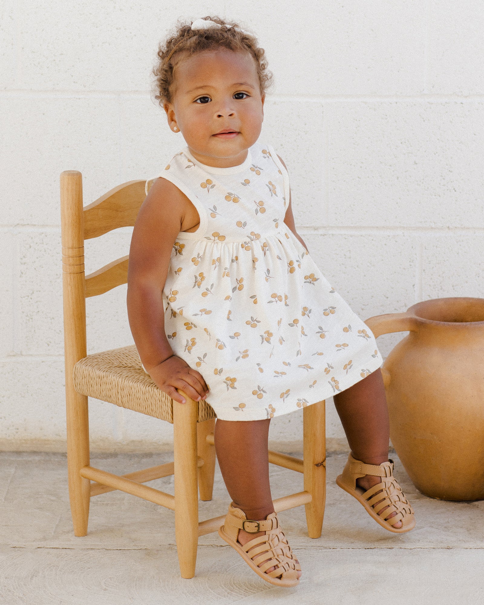 RYLEE + CRU LAYLA DRESS / ORANGES