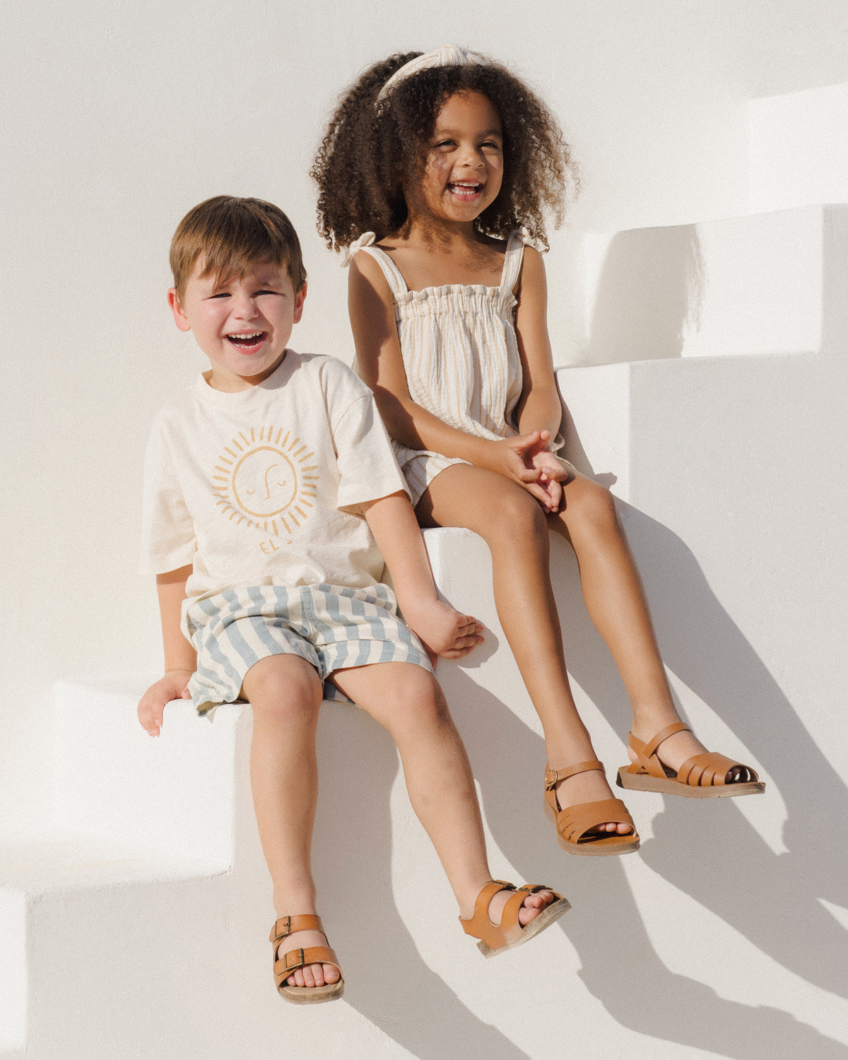 RYLEE + CRU REMI TOP / MARIGOLD STRIPE