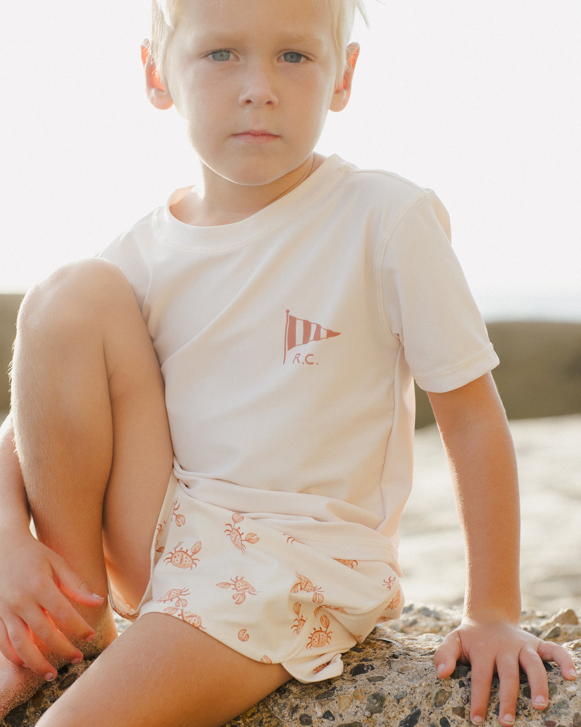 RYLEE + CRU SWIM TRUNK / CRABS