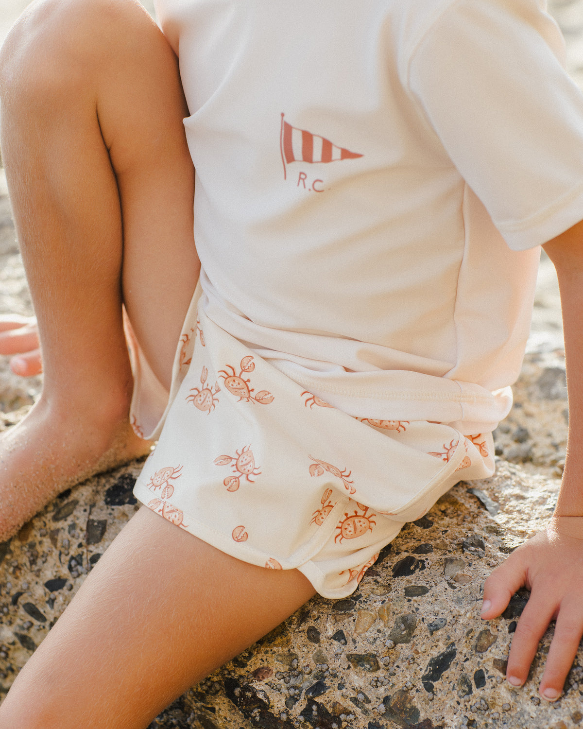 RYLEE + CRU SWIM TRUNK / CRABS