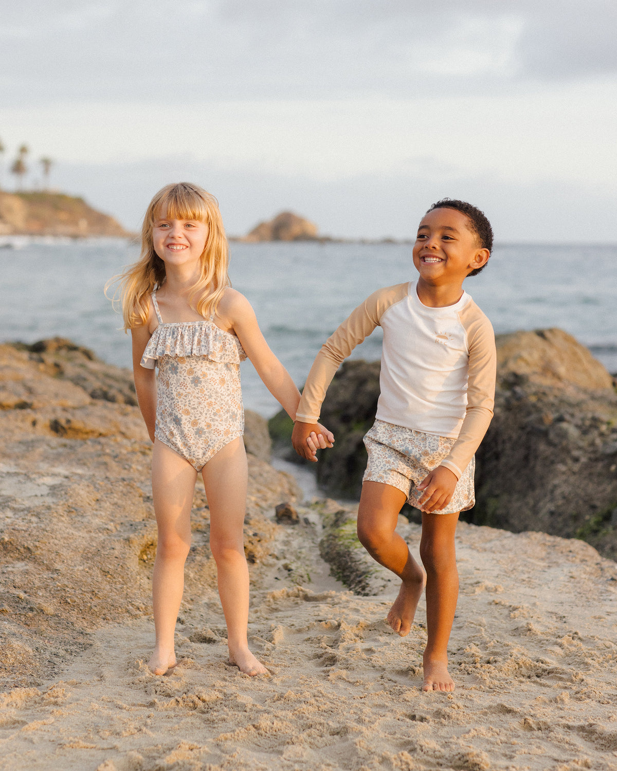 RYLEE + CRU RASHGUARD / MARIGOLD