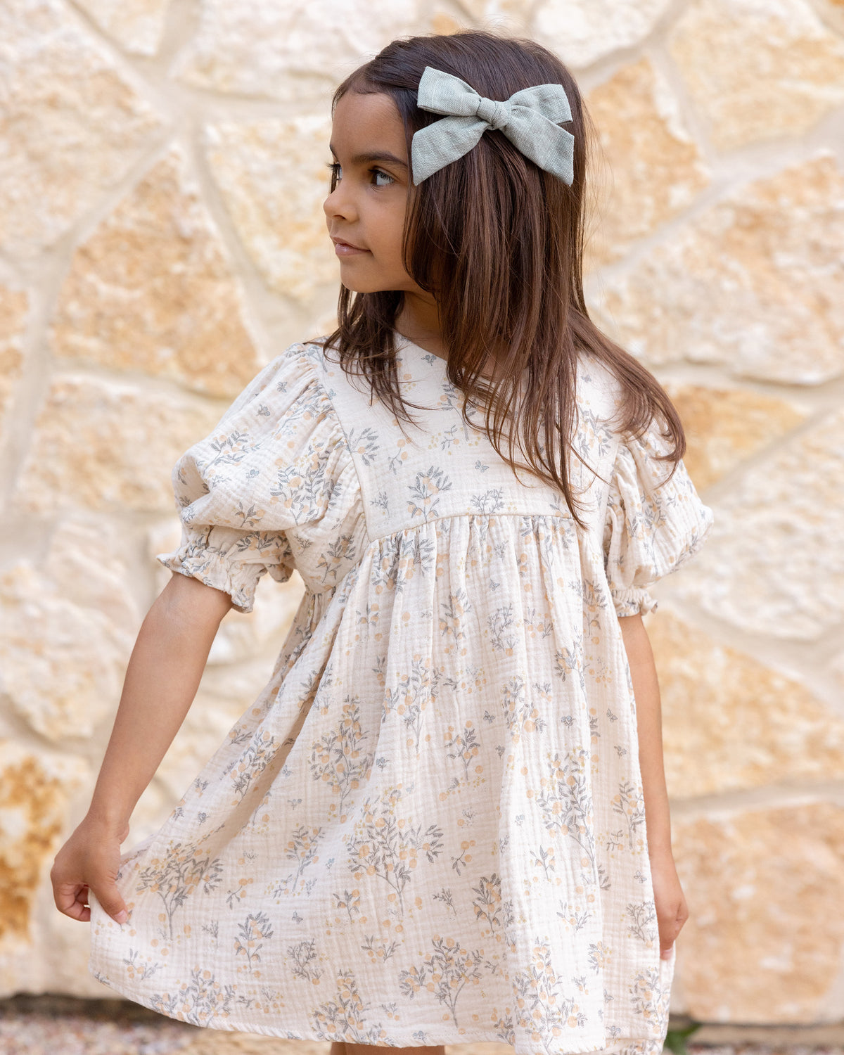 RYLEE + CRU JOLENE DRESS / CITRUS GROVE
