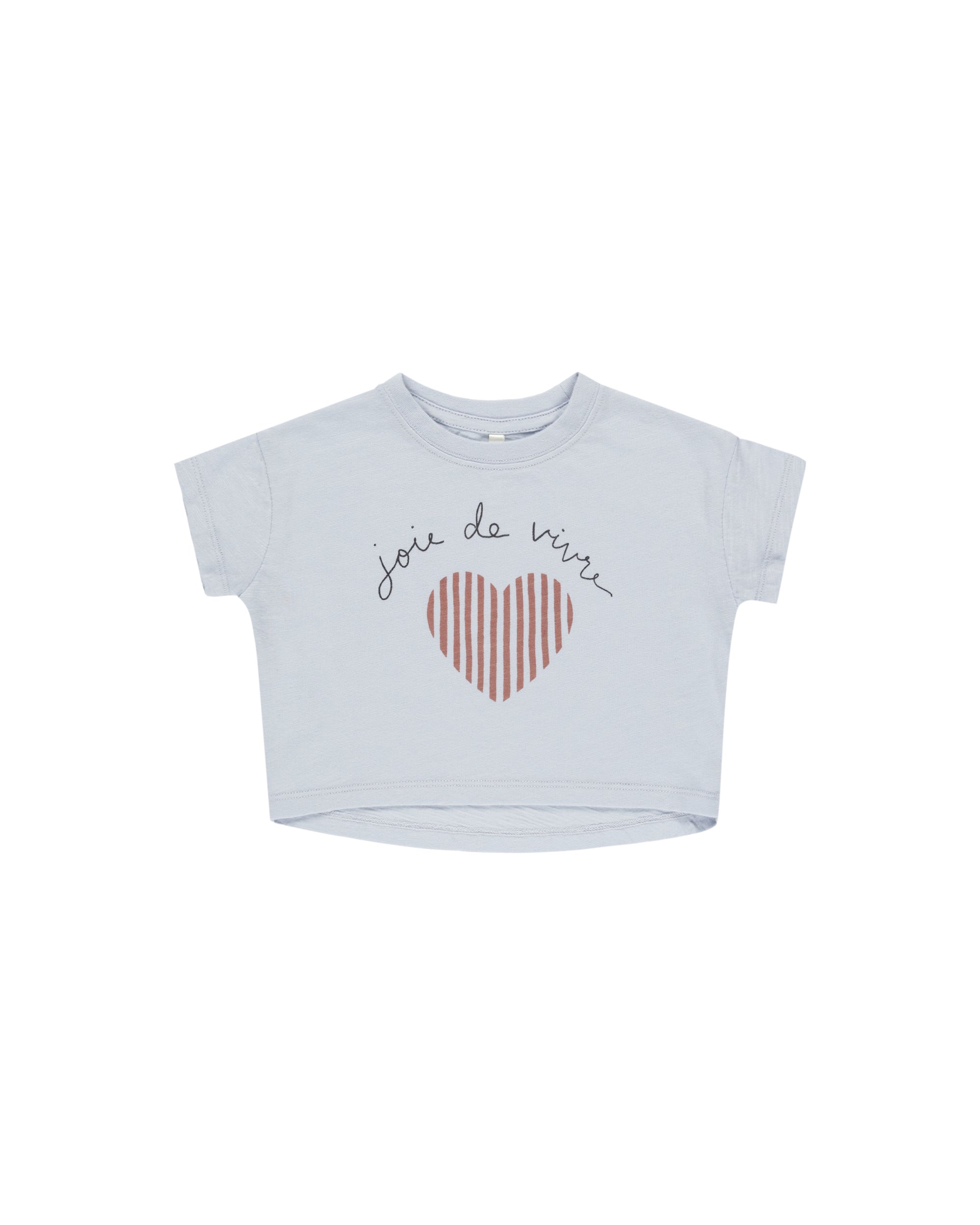 RYLEE + CRU BOXY TEE / JOIE DE VIVRE