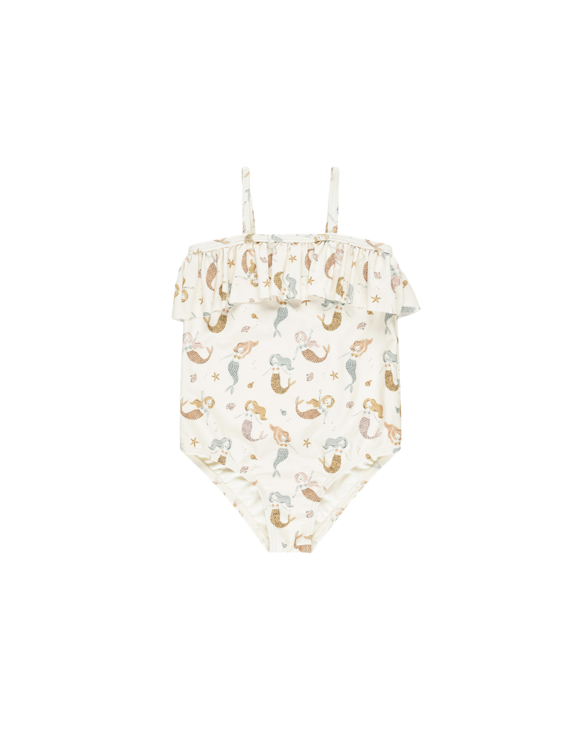 RYLEE + CRU RUFFLE ONEPIECE / MERMAID