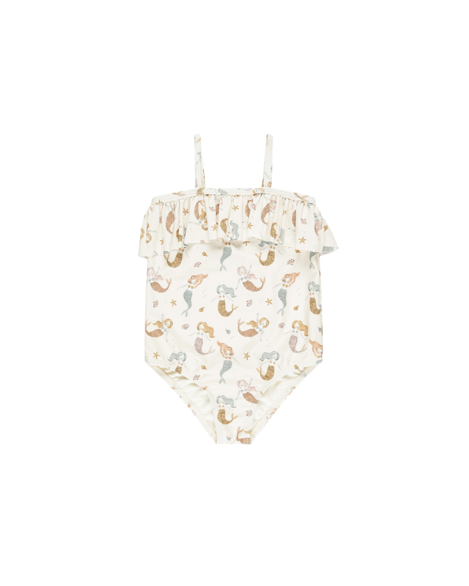 RYLEE + CRU RUFFLE ONEPIECE / MERMAID